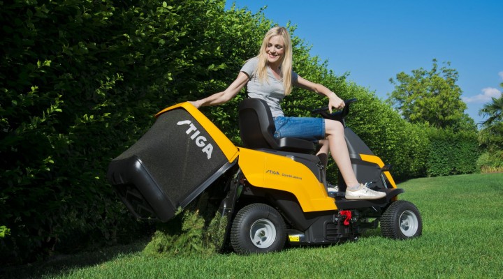 tuintractor stiga niestijl